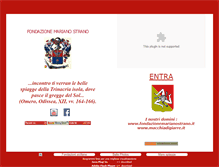 Tablet Screenshot of fondazionemarianostrano.net